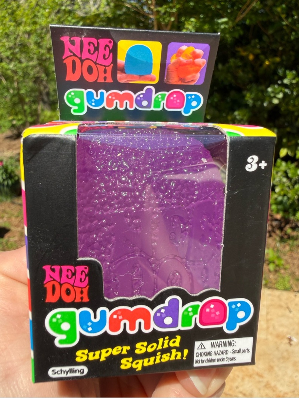 NeeDoh Gumdrop Super Solid Purple Squish. TIKTOK favorite. - Picture 7 of 10